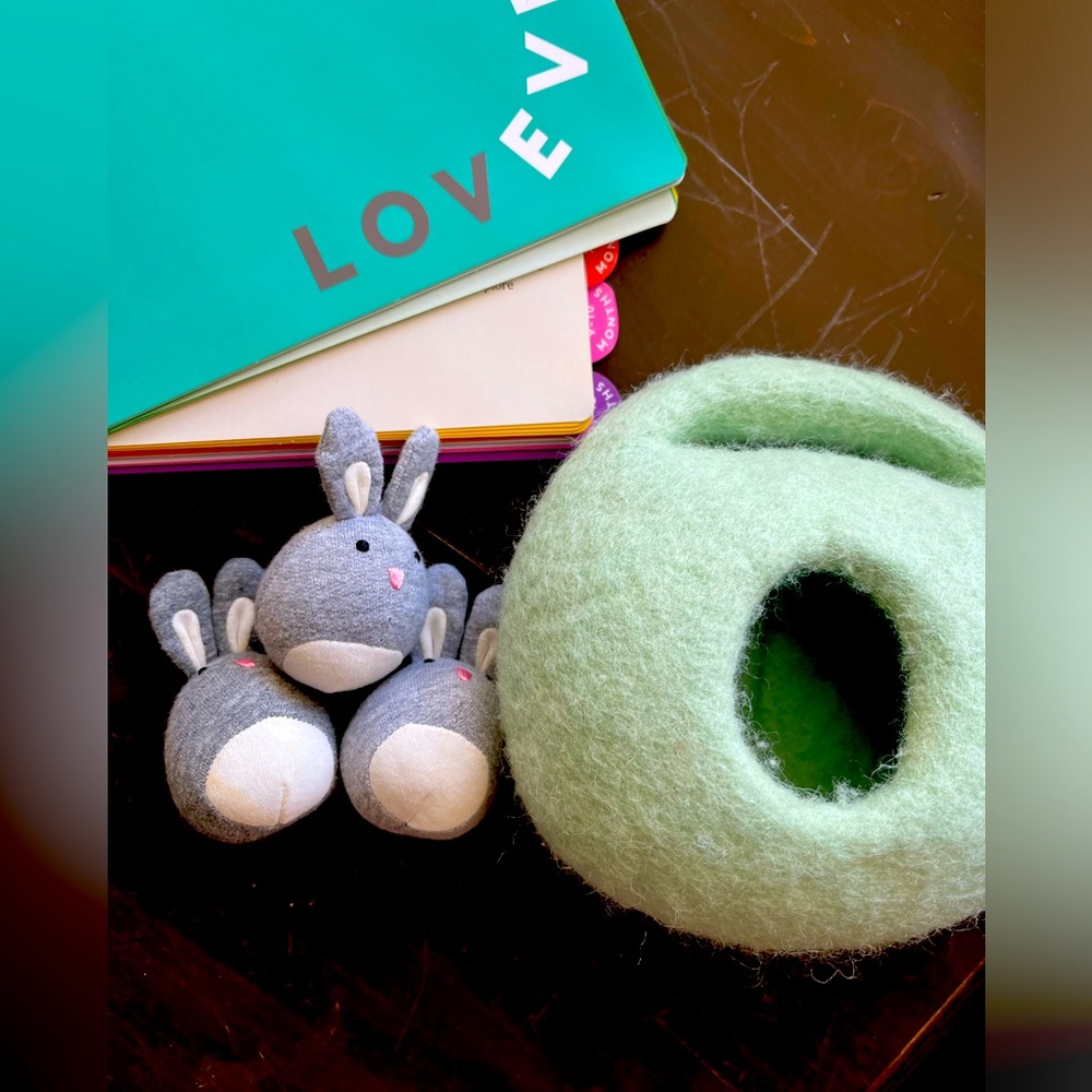 LovEvery Bunnies in a Felt Burrow + Book